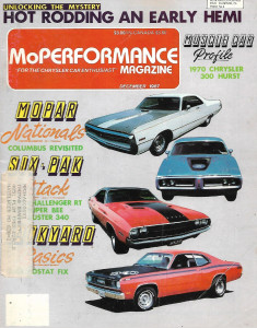MOPERFORMANCE 1987 DEC - CHALLENGER RT, SUPER BEE, DUSTER 340, NATS, GARLITS